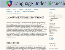 Tablet Screenshot of ludjournal.org